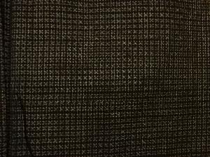 アンティーク　抽象模様織出し本場泥大島紬男物着物アンサンブル